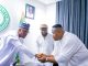 Chief Priest, Davido Visit Speaker Abbas