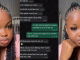 "I rejected a married man" – Lady shares her response to her married suitor (IMAGES)