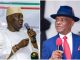 Apologise For Lying That Obasanjo As President Knelt Before Me - Atiku Tells Wike