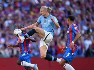 “Na Haaland Cause Am”: Man City Fans Blame Striker for FA Cup Loss vs Palace