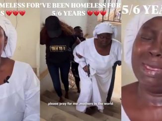 Nollywood actress Jumoke George bursts into tears over homelessness and sickness