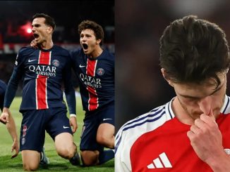 PSG knock out Arsenal to reach Champions League final