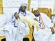 Aare Ona Kakanfo of Yoruba Land, Iba Gani Adams (right) with the Alaige of Orile-Agege (left) during one of the prayer sessions held as part of the 2025 Wealth Festival in Orile-Agege, Lagos State.