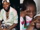 Reactions trail Davido's reunion with daughter Imade after custody battle