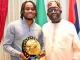 Tinubu Hosts Ademola Lookman In Lagos, Hails CAF Player Of The Year