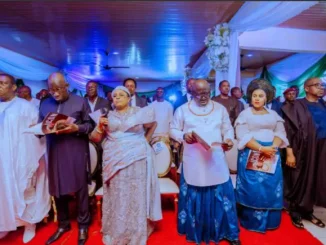 Tinubu, Jonathan, Akpabio, others pay final respects to Edwin Clark