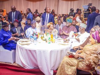 Tinubu, Jonathan, Gowon, Muftwang, Others Celebrate Mrs Lar At 90