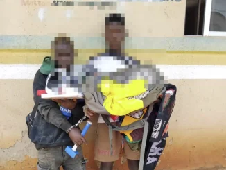 Two suspected burglars arrested in Ogun for stealing boxers, singlet, shirts